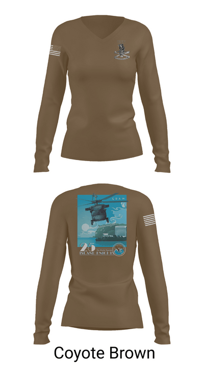 HSC 25 65126261 Women's Long Sleeve V-neck Shirt - 16