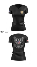 DeKalb County Sheriff's Office Women's Short Sleeve V-neck Shirt - 8