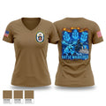USS Anchorage 57489288 Women's Short Sleeve V-neck Shirt - 1