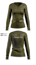 Waxhaw Fire Women's Long Sleeve V-neck Shirt - 12