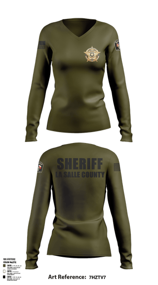 Womens Long Sleeve Vneck Shirt, , , Teamtime, Team time, sublimation, custom sports apparel, team uniforms, spirit wear, spiritwear, sports uniforms, custom shirts, team store, custom team store, fundraiser sports, apparel fundraiser