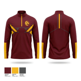 Quarter Zip Jacket, Lions, Men's Basketball, Teamtime, Team time, sublimation, custom sports apparel, team uniforms, spirit wear, spiritwear, sports uniforms, custom shirts, team store, custom team store, fundraiser sports, apparel fundraiser