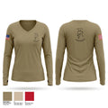 Thundercocks Women's Long Sleeve V-neck Shirt - 1