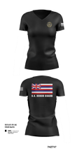 Department Of Corrections and Rehabilitation Honor Guard 39970301 Women's Short Sleeve V-neck Shirt - 2
