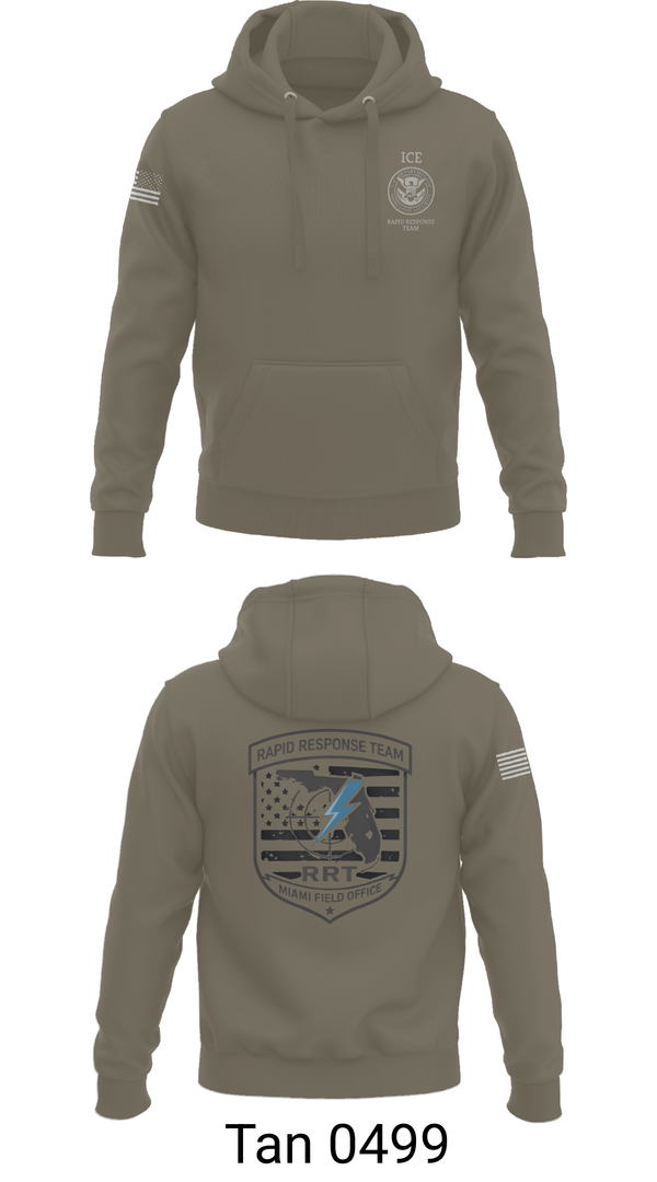Hoodie, Miami RRT, Police, Teamtime, Team time, sublimation, custom sports apparel, team uniforms, spirit wear, spiritwear, sports uniforms, custom shirts, team store, custom team store, fundraiser sports, apparel fundraiser