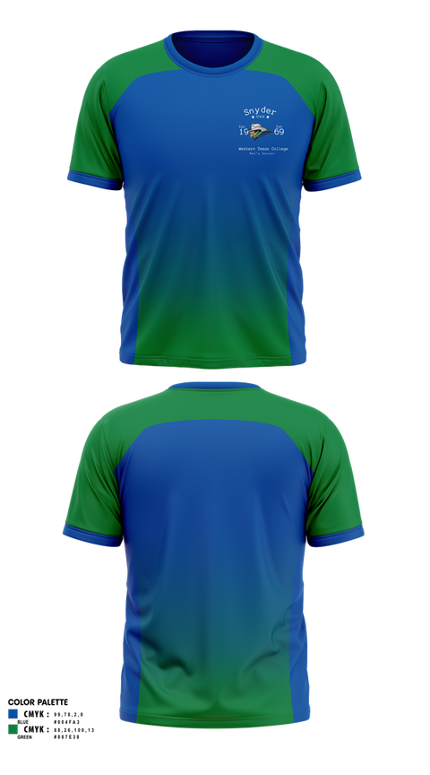 Short Sleeve Performance Shirt, Western Texas College Men's Soccer, Men's Soccer, Teamtime, Team time, sublimation, custom sports apparel, team uniforms, spirit wear, spiritwear, sports uniforms, custom shirts, team store, custom team store, fundraiser sports, apparel fundraiser