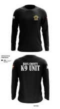 Hays County Sheriff’s Office 39669531 Long Sleeve Performance Shirt 321