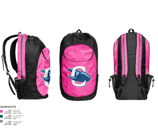 Gear Bag, Charlotte Stonecrabs, Baseball, Teamtime, Team time, sublimation, custom sports apparel, team uniforms, spirit wear, spiritwear, sports uniforms, custom shirts, team store, custom team store, fundraiser sports, apparel fundraiser