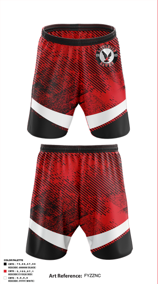 Athletic Shorts With Pockets, Hawks, Ice Hockey, Teamtime, Team time, sublimation, custom sports apparel, team uniforms, spirit wear, spiritwear, sports uniforms, custom shirts, team store, custom team store, fundraiser sports, apparel fundraiser