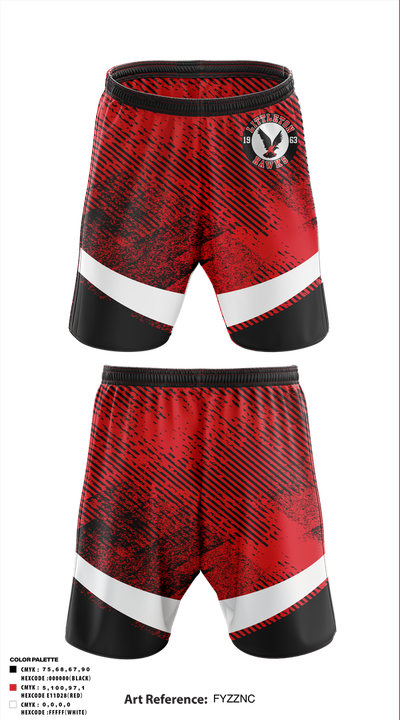 Hawks 39257355 Athletic Shorts With Pockets - 1