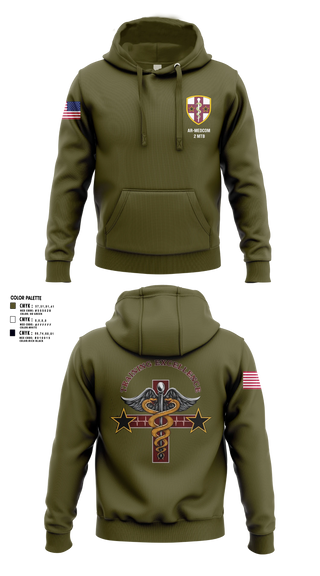 Hoodie, 2nd Medical Training Brigade, Army, Teamtime, Team time, sublimation, custom sports apparel, team uniforms, spirit wear, spiritwear, sports uniforms, custom shirts, team store, custom team store, fundraiser sports, apparel fundraiser