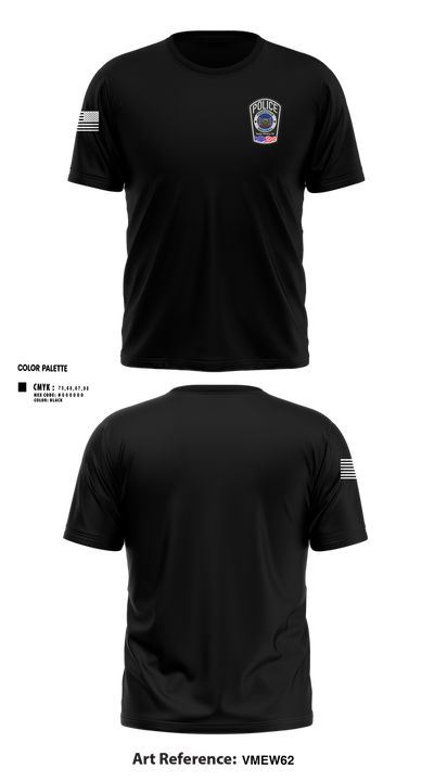 Pennridge Regional Police 51879565 Short Sleeve Performance Shirt - 101