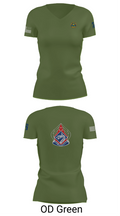 22 MPAD 53180921 Women's Short Sleeve V-neck Shirt - 48