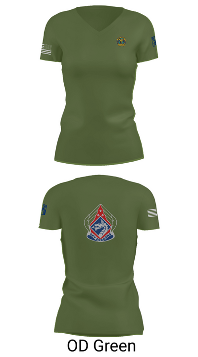 22 MPAD 53180921 Women's Short Sleeve V-neck Shirt - 48