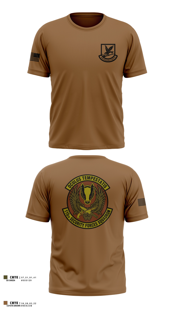 Short Sleeve Rash Guard Shirt, 115th Security Forces Squadron, Air Force, Teamtime, Team time, sublimation, custom sports apparel, team uniforms, spirit wear, spiritwear, sports uniforms, custom shirts, team store, custom team store, fundraiser sports, apparel fundraiser