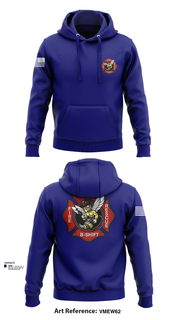 Hoodie, B-Shift, Fire Department, Teamtime, Team time, sublimation, custom sports apparel, team uniforms, spirit wear, spiritwear, sports uniforms, custom shirts, team store, custom team store, fundraiser sports, apparel fundraiser
