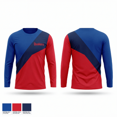 Quakers 93756287 Long Sleeve Performance Shirt 1