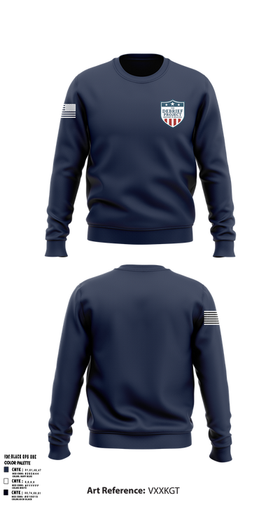 The Debrief Project 12610988 Crew Neck Sweatshirt - 1