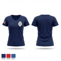 St Charles Police Traffic Unit 48766902 Women's Short Sleeve V-neck Shirt - 1