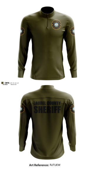 Quarter Zip Jacket, Laurel county sheriffs, Police, Teamtime, Team time, sublimation, custom sports apparel, team uniforms, spirit wear, spiritwear, sports uniforms, custom shirts, team store, custom team store, fundraiser sports, apparel fundraiser