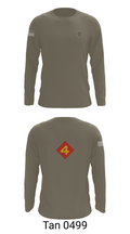 14th Marine regiment 4th Marine corps division 57481844 Long Sleeve Performance Shirt 66
