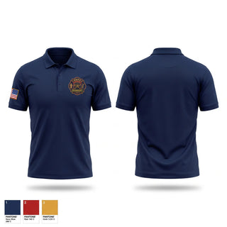 Short Sleeve Performance Polo, Granbury Volunteer Fire Department, Fire Department, Teamtime, Team time, sublimation, custom sports apparel, team uniforms, spirit wear, spiritwear, sports uniforms, custom shirts, team store, custom team store, fundraiser sports, apparel fundraiser