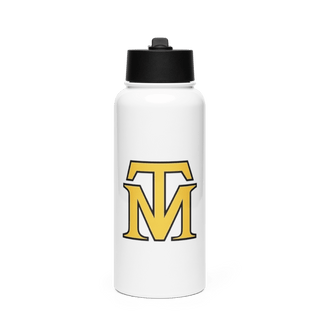 Mormon Trail Volleyball 76230143 Stainless Steel Water Bottle with a Straw Lid