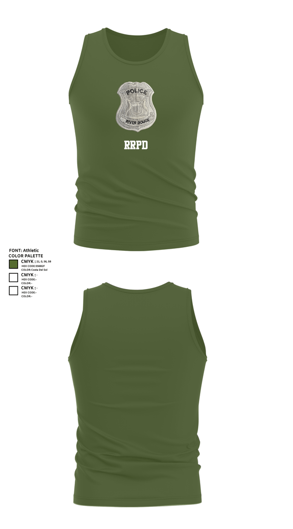 Tank Top, RRPD, Police, Teamtime, Team time, sublimation, custom sports apparel, team uniforms, spirit wear, spiritwear, sports uniforms, custom shirts, team store, custom team store, fundraiser sports, apparel fundraiser