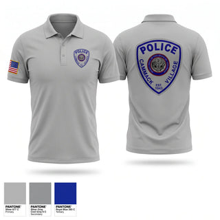 Short Sleeve Performance Polo, Cammack Village Police Department, Police, Teamtime, Team time, sublimation, custom sports apparel, team uniforms, spirit wear, spiritwear, sports uniforms, custom shirts, team store, custom team store, fundraiser sports, apparel fundraiser