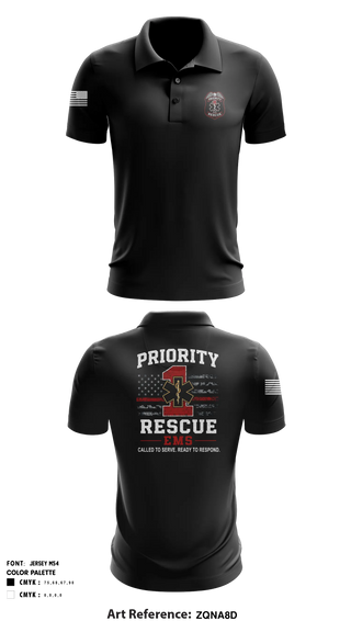 Short Sleeve Performance Polo, Priority 1 Rescue, EMS/EMT, Teamtime, Team time, sublimation, custom sports apparel, team uniforms, spirit wear, spiritwear, sports uniforms, custom shirts, team store, custom team store, fundraiser sports, apparel fundraiser