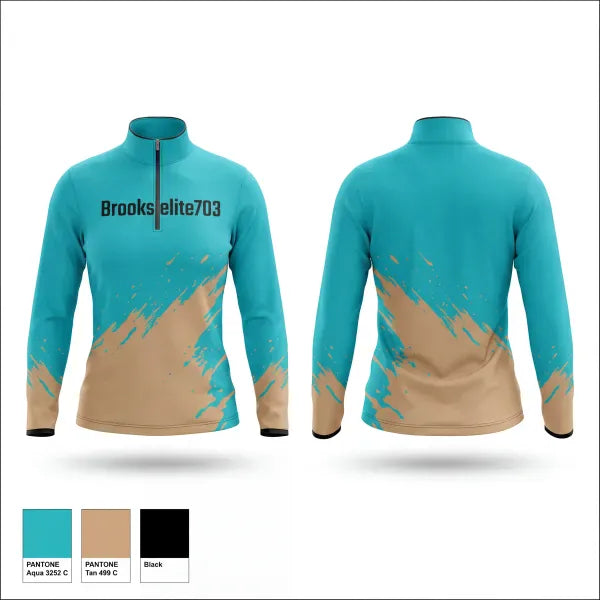 Quarter Zip Jacket, Brookselite703, Men's Basketball, Teamtime, Team time, sublimation, custom sports apparel, team uniforms, spirit wear, spiritwear, sports uniforms, custom shirts, team store, custom team store, fundraiser sports, apparel fundraiser