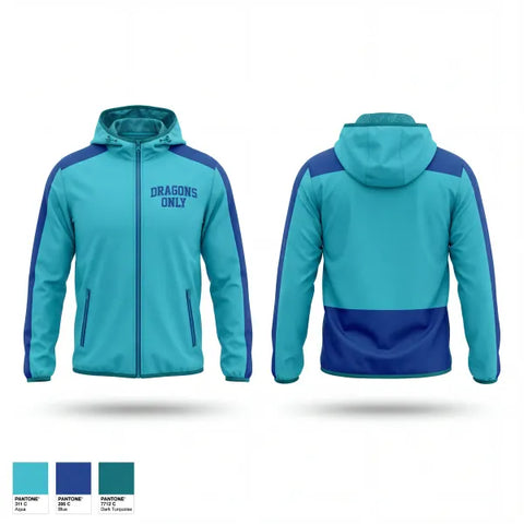 Windbreaker, Dragons, Men's Lacrosse, Teamtime, Team time, sublimation, custom sports apparel, team uniforms, spirit wear, spiritwear, sports uniforms, custom shirts, team store, custom team store, fundraiser sports, apparel fundraiser