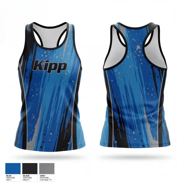 Mens Track Singlet, Kipp, Track & Field, Teamtime, Team time, sublimation, custom sports apparel, team uniforms, spirit wear, spiritwear, sports uniforms, custom shirts, team store, custom team store, fundraiser sports, apparel fundraiser