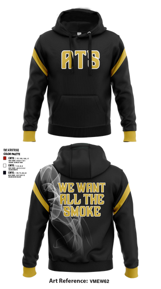 Hoodie, ALL THE SMOKE, Baseball, Teamtime, Team time, sublimation, custom sports apparel, team uniforms, spirit wear, spiritwear, sports uniforms, custom shirts, team store, custom team store, fundraiser sports, apparel fundraiser
