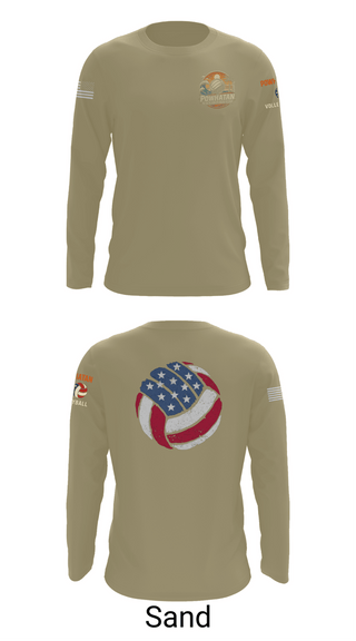 Long Sleeve Performance Shirt, VB, Women's Volleyball, Teamtime, Team time, sublimation, custom sports apparel, team uniforms, spirit wear, spiritwear, sports uniforms, custom shirts, team store, custom team store, fundraiser sports, apparel fundraiser