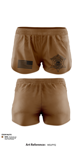 Ranger Panties, Richland County Sheriff's Department Training Unit, Police, Teamtime, Team time, sublimation, custom sports apparel, team uniforms, spirit wear, spiritwear, sports uniforms, custom shirts, team store, custom team store, fundraiser sports, apparel fundraiser