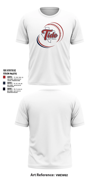 Short Sleeve Performance Shirt, Texas Tide, Softball, Teamtime, Team time, sublimation, custom sports apparel, team uniforms, spirit wear, spiritwear, sports uniforms, custom shirts, team store, custom team store, fundraiser sports, apparel fundraiser