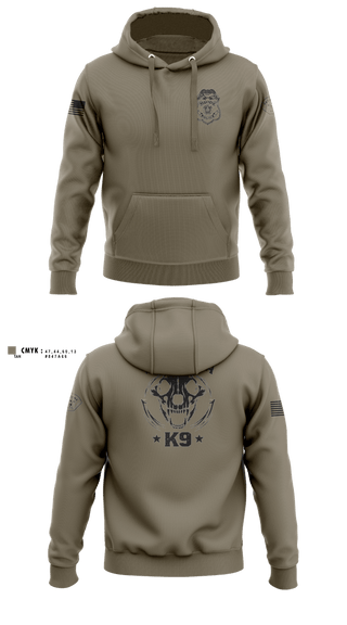 Hoodie, Pasadena K9, Police, Teamtime, Team time, sublimation, custom sports apparel, team uniforms, spirit wear, spiritwear, sports uniforms, custom shirts, team store, custom team store, fundraiser sports, apparel fundraiser