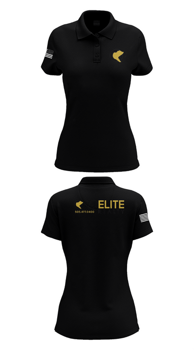 OSO Elite Realty 17938527 Women's Short Sleeve Performance Polo  - 36