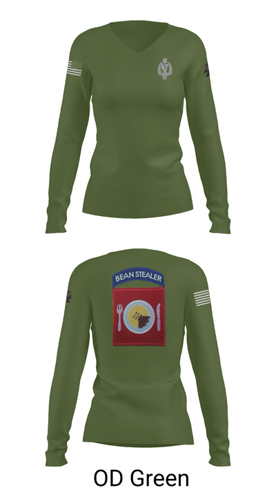 Royal Moongodia Corps of Drums 65324993 Women's Long Sleeve V-neck Shirt - 57