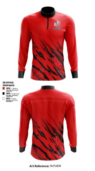 Quarter Zip Jacket, Lady Saukees Basketball, Women's Basketball, Teamtime, Team time, sublimation, custom sports apparel, team uniforms, spirit wear, spiritwear, sports uniforms, custom shirts, team store, custom team store, fundraiser sports, apparel fundraiser