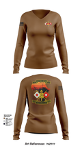 Task Force Bataan 78536207 Women's Long Sleeve V-neck Shirt - 101