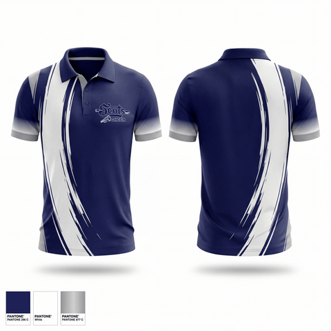 Short Sleeve Performance Polo, Rim Scots, Cheer, Teamtime, Team time, sublimation, custom sports apparel, team uniforms, spirit wear, spiritwear, sports uniforms, custom shirts, team store, custom team store, fundraiser sports, apparel fundraiser
