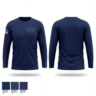 Long Sleeve Performance Shirt, Breckenridge Police Department, Police, Teamtime, Team time, sublimation, custom sports apparel, team uniforms, spirit wear, spiritwear, sports uniforms, custom shirts, team store, custom team store, fundraiser sports, apparel fundraiser