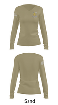 Blackwatch 75234437 Women's Long Sleeve V-neck Shirt - 97