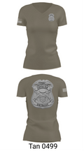 Detroit Detention Center 35084108 Women's Short Sleeve V-neck Shirt - 6