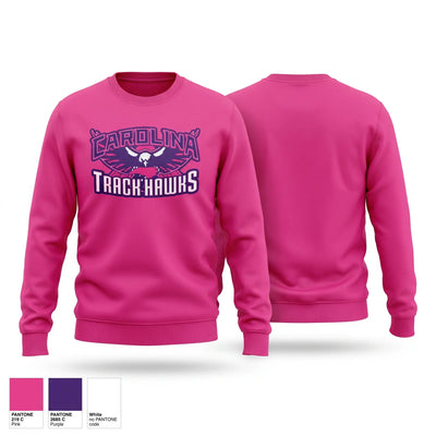 Carolina Track Hawks Crew Neck Sweatshirt - 2