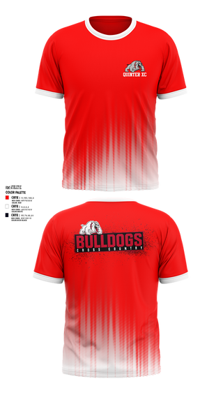 Short Sleeve Performance Shirt, Quinter XC, Cross Country, Teamtime, Team time, sublimation, custom sports apparel, team uniforms, spirit wear, spiritwear, sports uniforms, custom shirts, team store, custom team store, fundraiser sports, apparel fundraiser