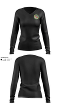 Common Hardware Systems 68002852 Women's Long Sleeve V-neck Shirt - 40