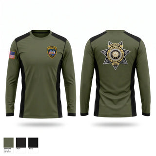 Long Sleeve Performance Shirt, Rockdale Police Department, Police, Teamtime, Team time, sublimation, custom sports apparel, team uniforms, spirit wear, spiritwear, sports uniforms, custom shirts, team store, custom team store, fundraiser sports, apparel fundraiser